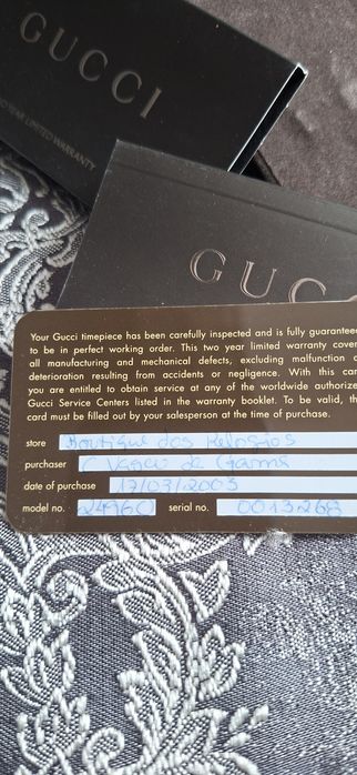 Relogio Gucci original