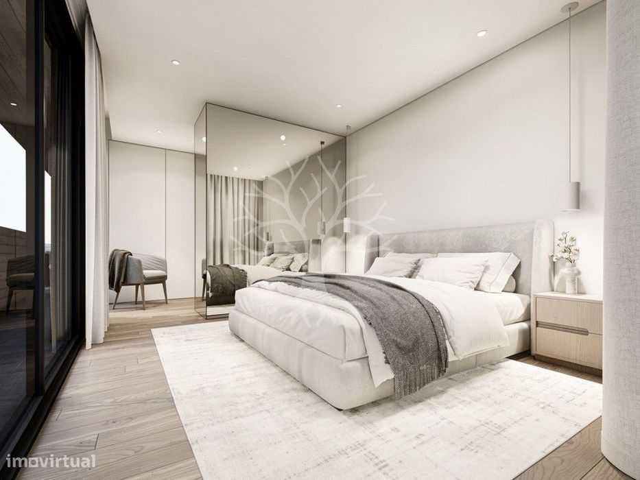 Apartamento T4 em Construção com Varanda e 2 Lugares de Garagem em ...