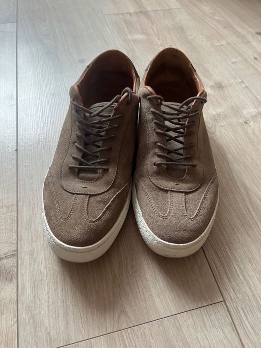 Кеди з натуральної замші