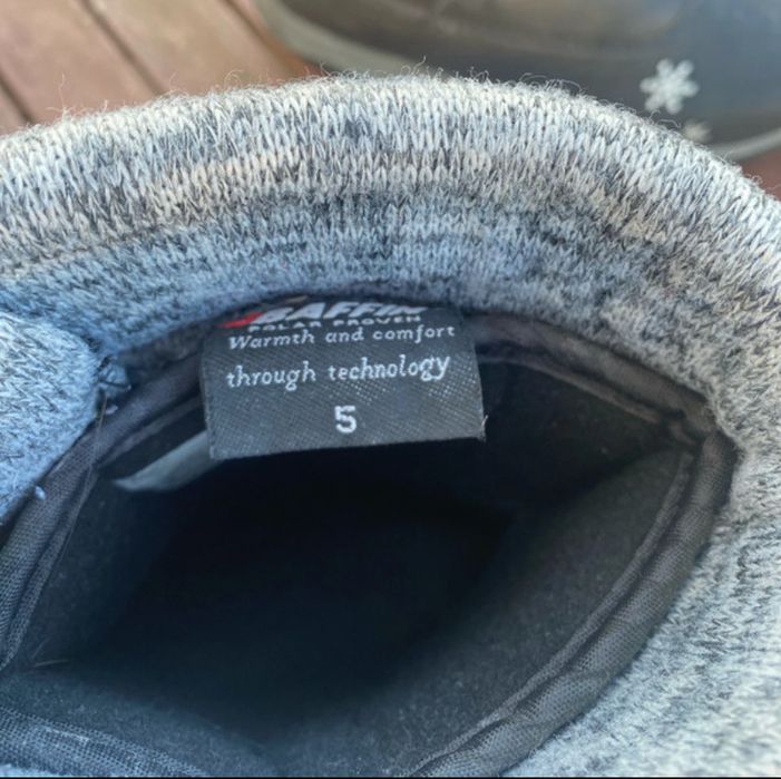 Botas de neve para criança