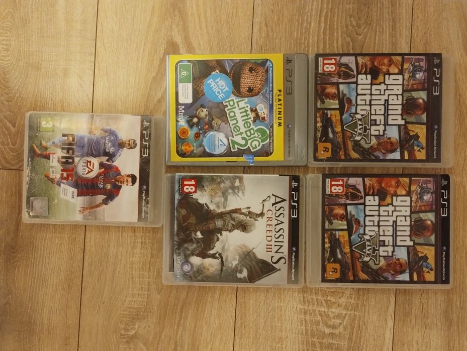 Ps 3 płyty używane