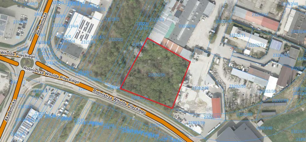 Wynajmę działkę o powierzchni 5300 m²