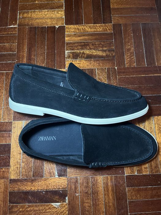 Mocassim preto zara