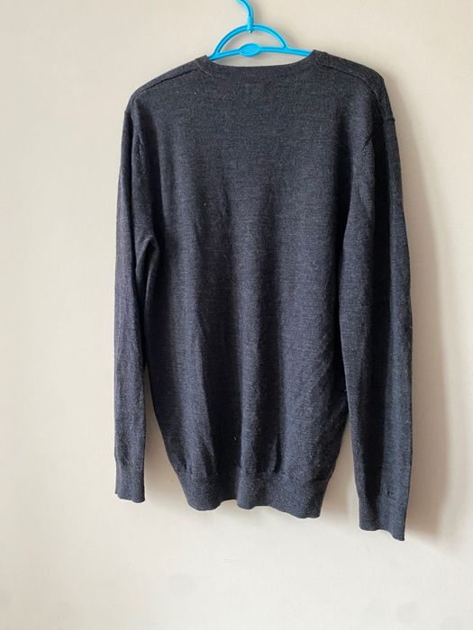 Sweter 100 % wełna merino * rozm L * mięciutki