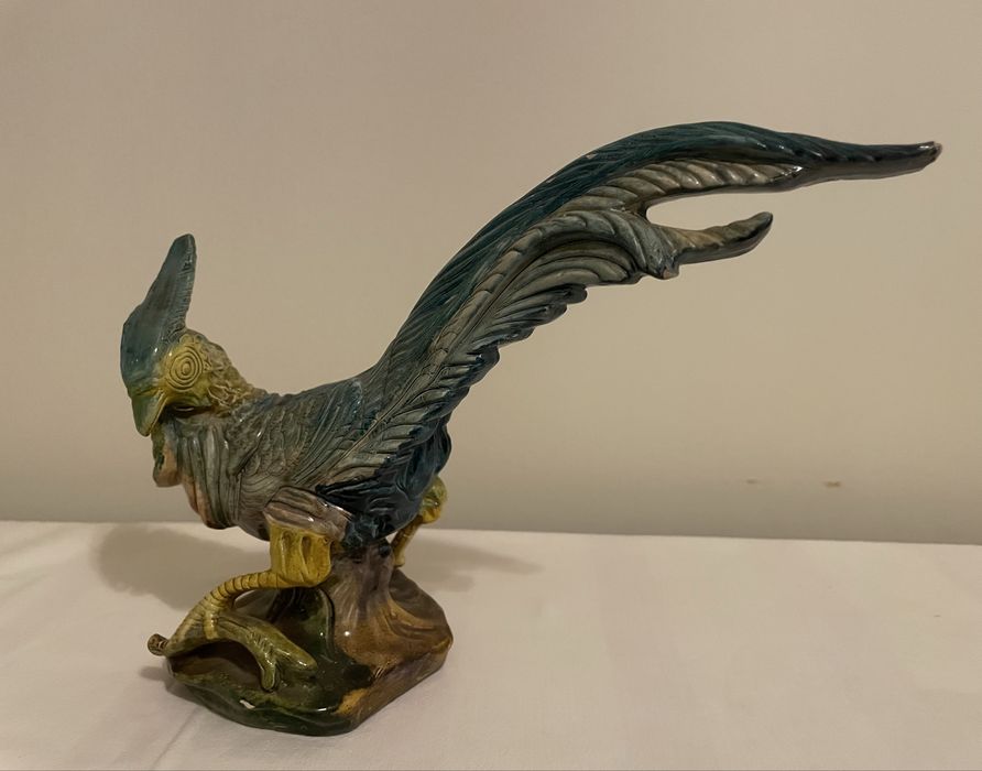 Peça / galo em louça muito antigo (artigo vintage)