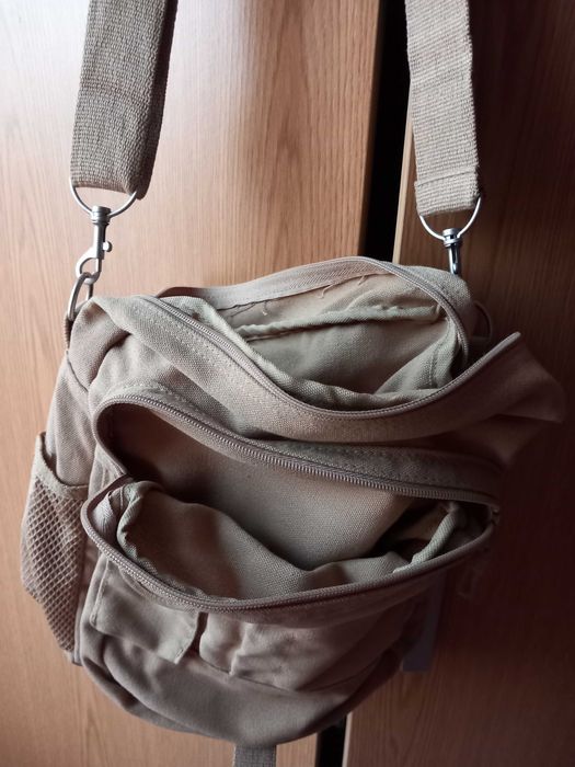 Mala/Bolsa "BERG" Camel - Excelente Estado