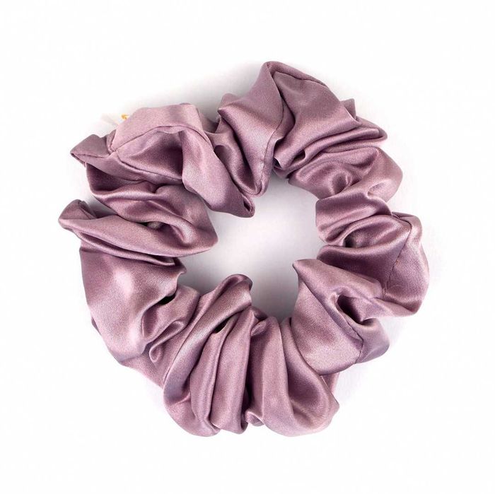 Jedwabna Gumka do Włosów Lila Scrunchie