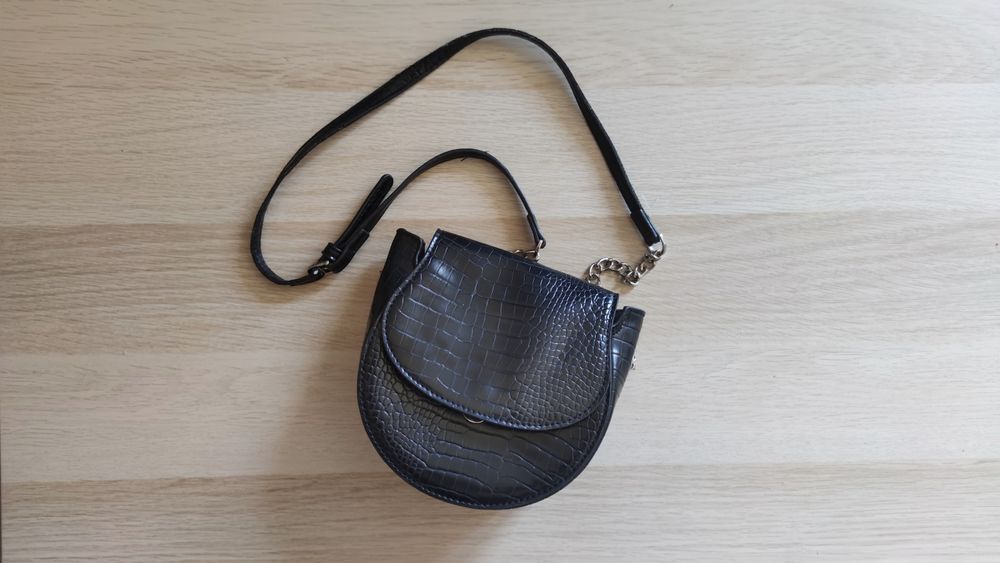 Reserved torebka imitacja skóry węża