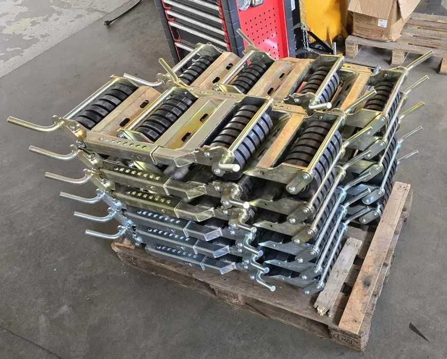 Wózek transportowy 3,5T rolka pod koła auta najazd, laweta, holownik