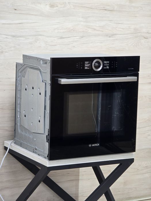 Духова шафа з Мікрохвильовкою Bosch 8 серія Мова Обсидіан