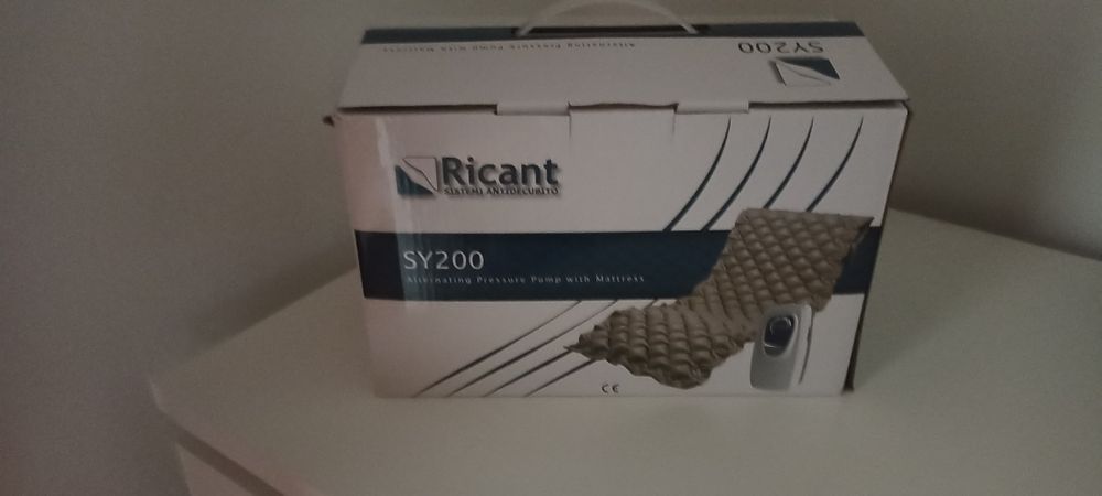 Colchão pneumático anti-escaras com compressor