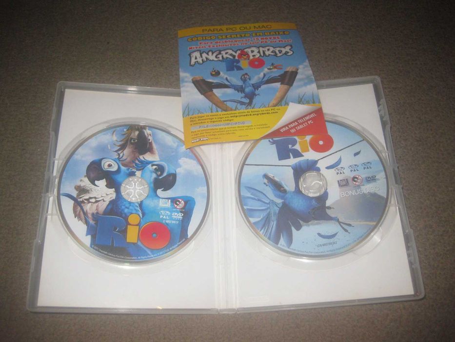 DVD "Rio" numa Edição Especial com 2 DVDs e em Slidepack!