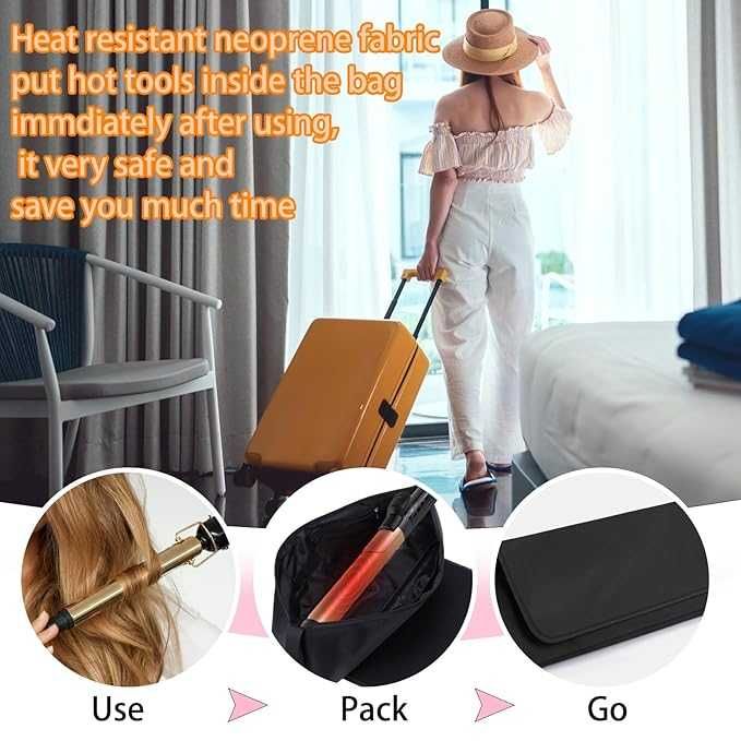 Универсальная сумка для стайлера HT01 либо плойки Dyson черная