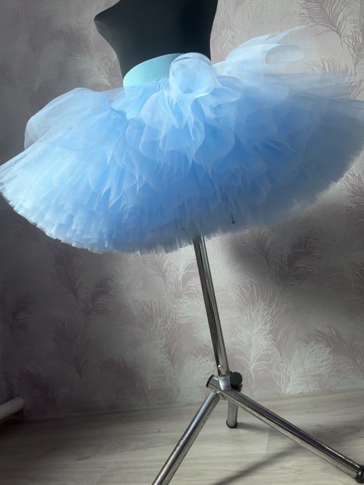 Костюм хмаринки тучки  краплинки пошив блакитна фатинова спідниця