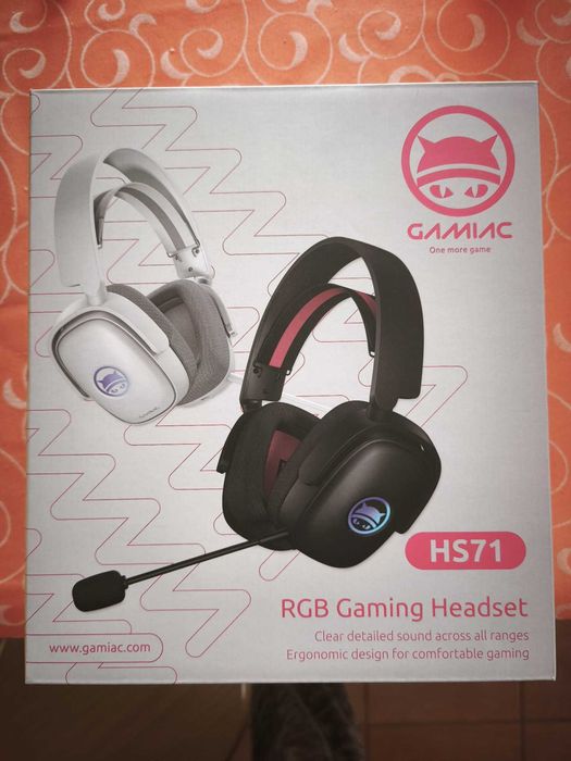 Headset Gamiac HS71 Preto Sintra, Lisboa