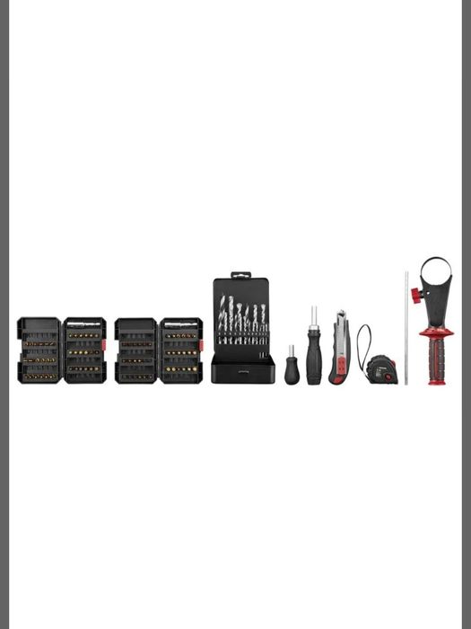 Conjunto Berbequim impacto + acessórios 20V parkside performance