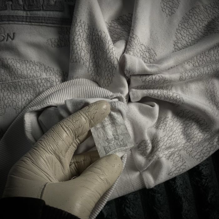 Lonsdale Limited Edition Monogram White Camo Hoodie