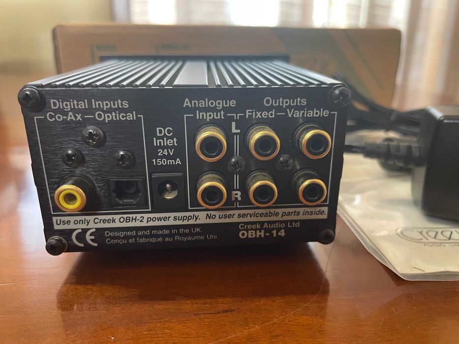 Creek OBH-14 24-Bit DAC/Pré-Amplificador
