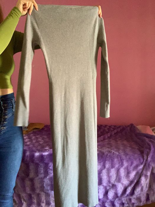 Vendo vestido de meia estaçao/inverno cinza