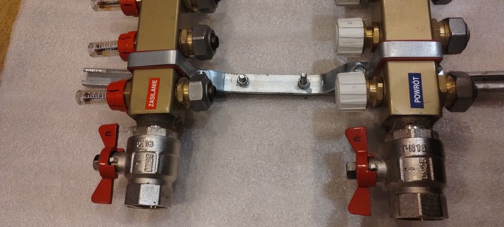 Rozdzielacz 6 obwodów zestaw