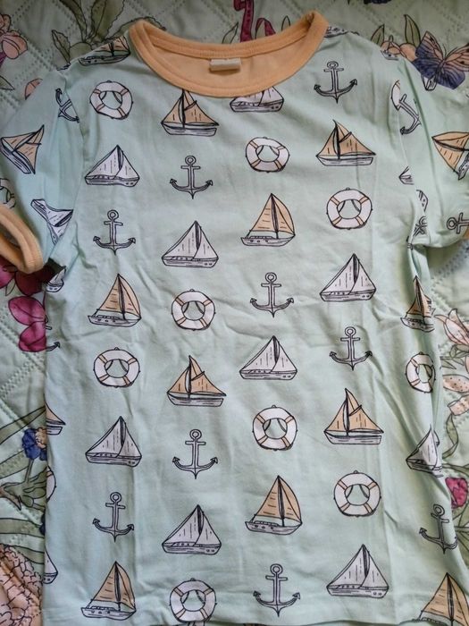 T-shirt de criança em algodão biológico, marca Meyadey , tamanho 7-8