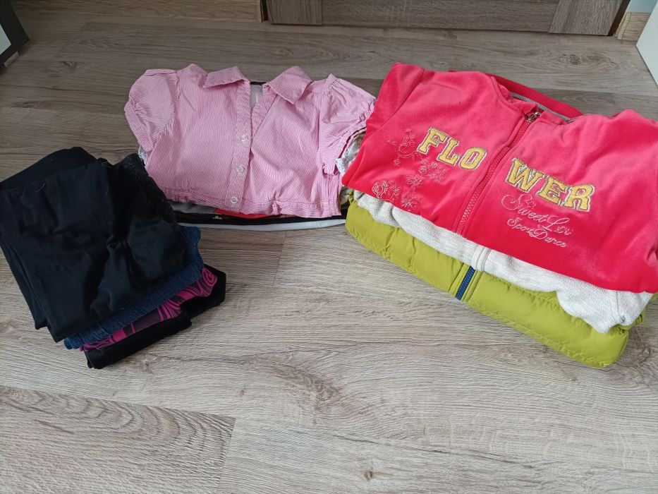 Ubranka. R 146 dla dziewczynki paka