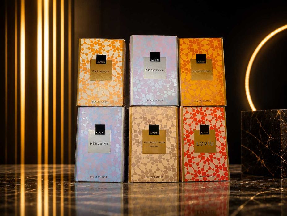 Bestsellerowy zestaw perfum Avon - 5 zapachów za 99zl. Okazja!