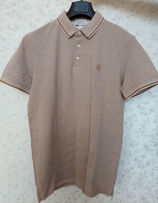 Поло чоловіче Selected Homme Twist Polo