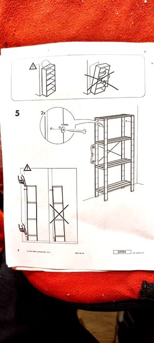 Regał IKEA Drewno HEJNE większy 172x84x50cm. Nowy