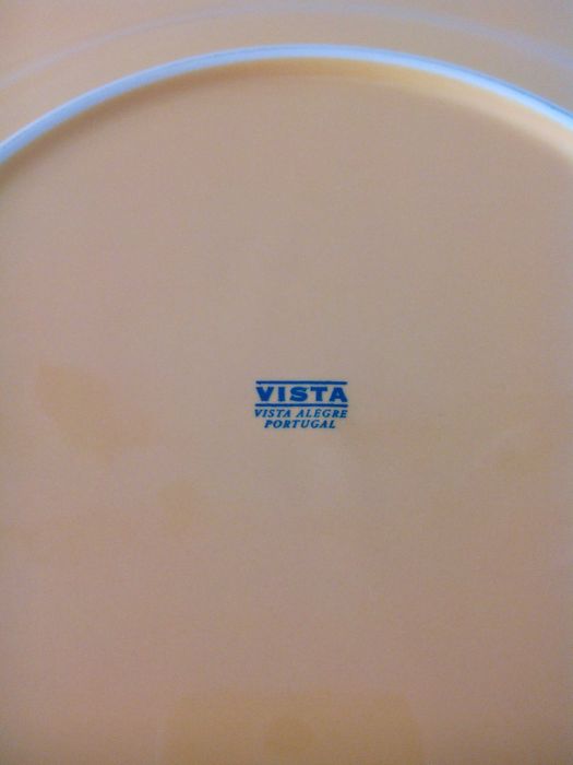 Prato raso em loiça Vista Alegre