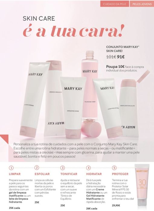 Conjunto Skin Care (Peles Jovens)