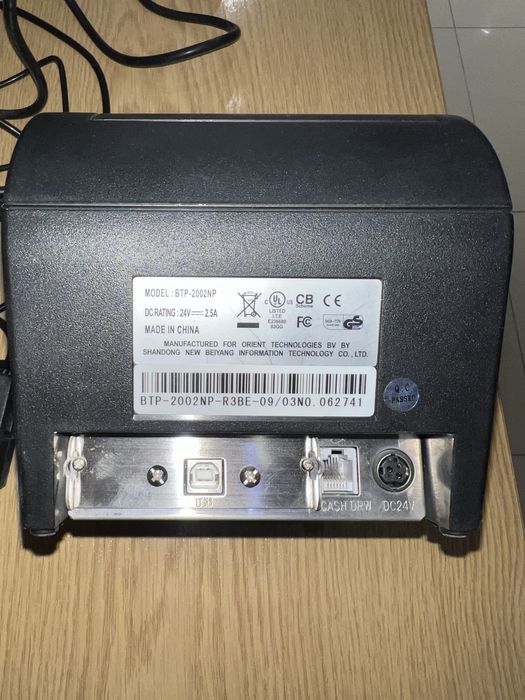 Розпродаж принтер чековий orient btp-2002np