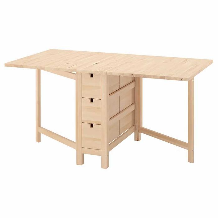 Mesa dobrável Norden madeira maciça