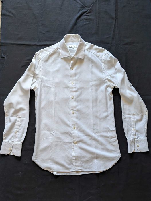 koszula bawełniana męska biała