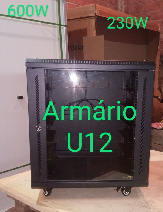 Armário Bastidor para baterias de rack Pylontech MeterBoost Fox U6 U9 ...