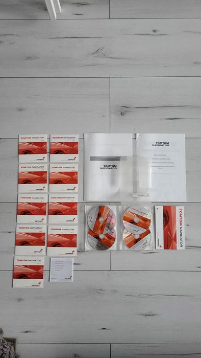 Program nawigacja samochodowa tomtom na płytach Europa palmtop