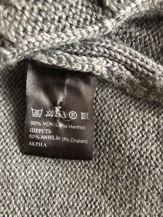 Чоловіча кофта сіра. розмір XL