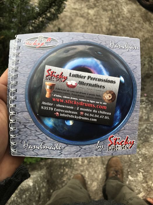 Handpan (handmade by Sticky Drums) Kokin Joshi com saco Stagg