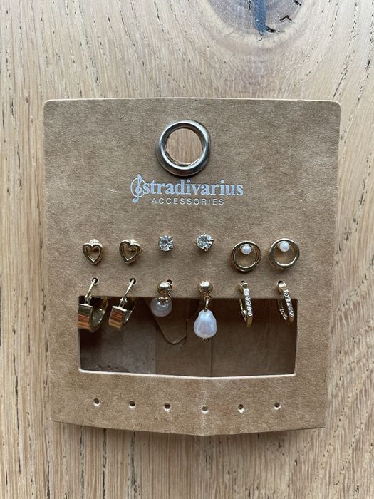 Kolczyki 6 par Stradivarius