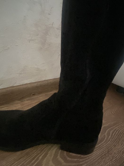 Kozaki długie zamszowe rozmiar 41