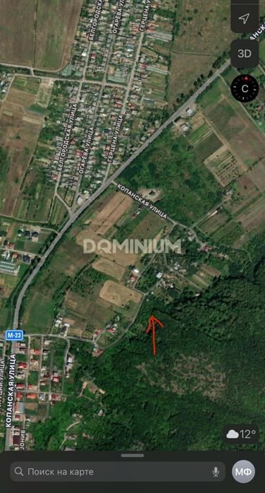 Продаж земельної ділянки на Чорній Горі, м. Виноградів (СТ "Полкова")