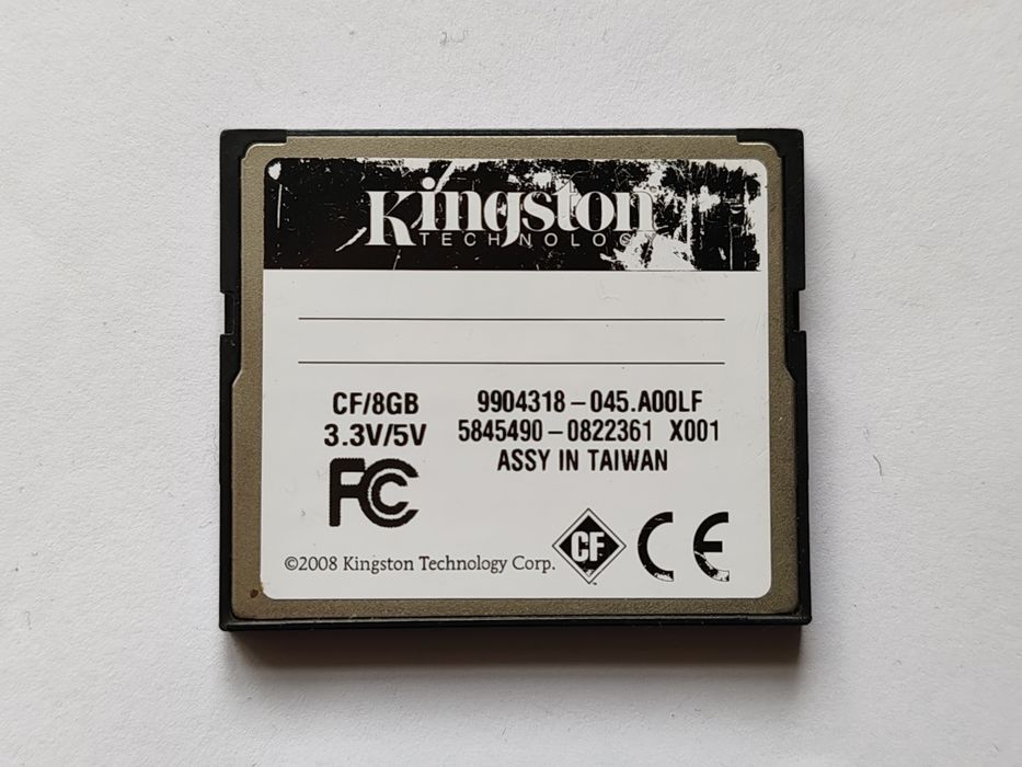 Compact Flash 8GB