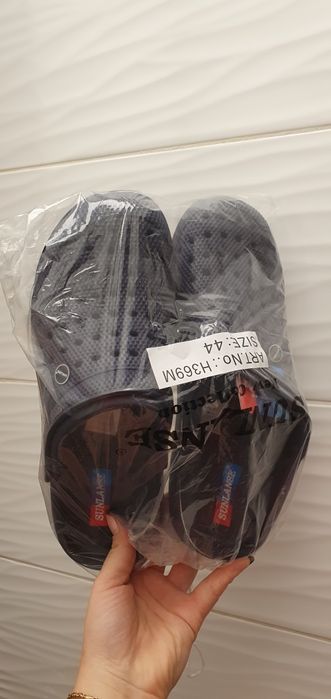 Klapki laczki krokodylki a'la crocsy ogrodowe 44