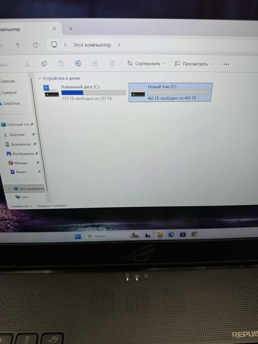 Игровой ноутбук Asus Strix nvidia 6гб.