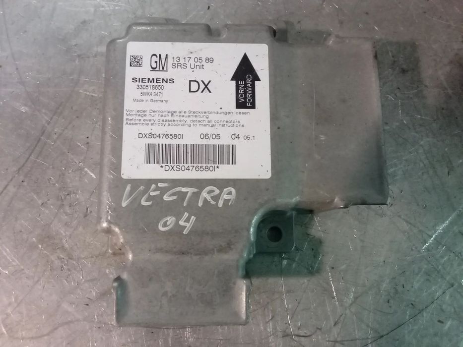 CENTRALINA DO AIRBAG OPEL VECTRA C  13170589