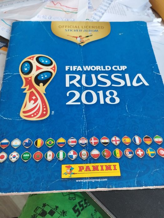 Naklejki panini fifa m.ś. 2018