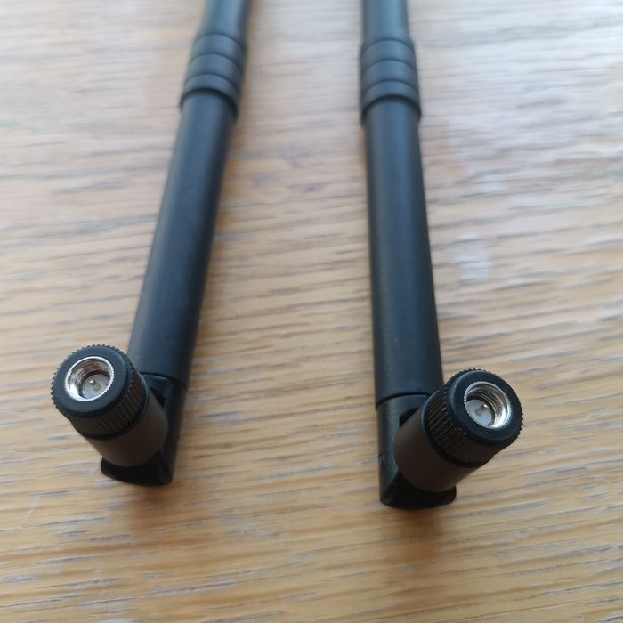 Antena dookólna Wi-Fi, do routera, 45cm, silna