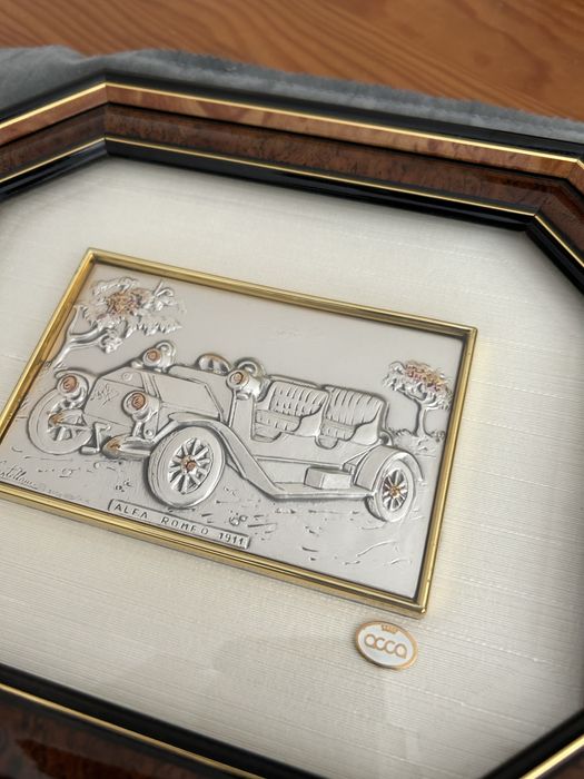 Quadro em Prata autenticado da marca Acca