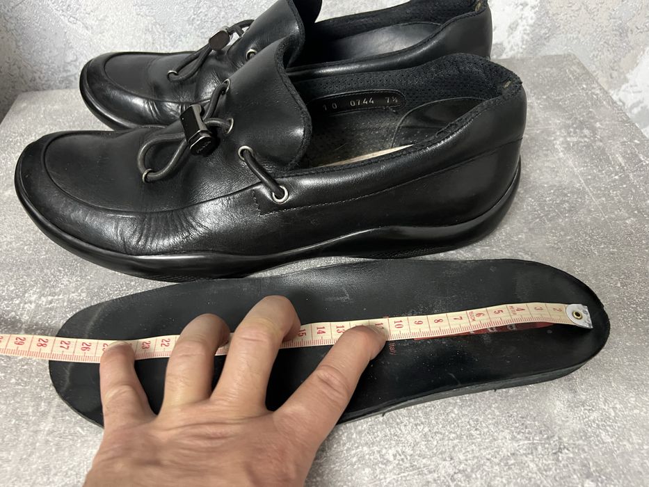 Туфлі кросівки  макасіни шкіряні 41 р. Prada 100%