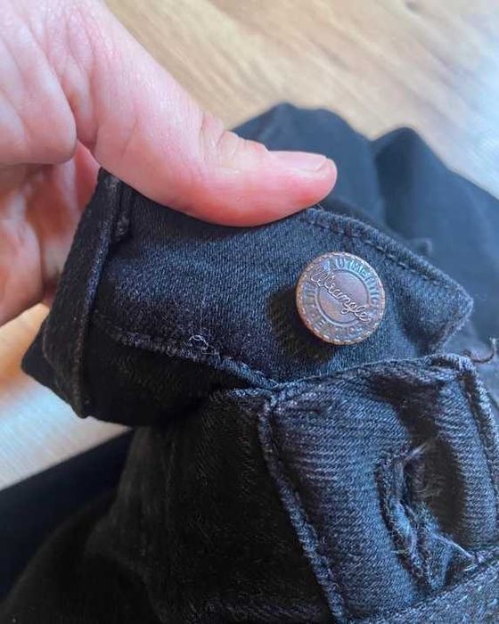 Wrangler s xs roxanne jeansy dzins basic 90s 00s wysoki stan quality